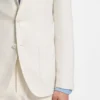 Slim-Fit-Sakko aus Wolle, Seide und Leinen