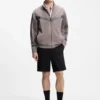 Slim-Fit-Shorts aus merzerisierter Stretch-Baumwolle