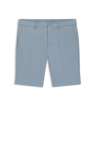 Slim-Fit-Shorts aus wasserabweisendem Stretchstoff