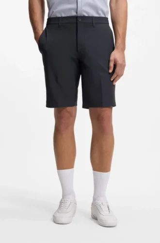 Slim-Fit-Shorts aus wasserabweisendem Stretchstoff