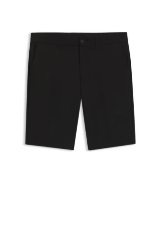 Slim-Fit-Shorts aus wasserabweisendem Stretchstoff
