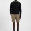 Slim-Fit-Shorts aus wasserabweisendem Stretchstoff