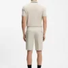 Slim-Fit-Shorts aus wasserabweisendem Stretchstoff