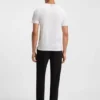 Slim-Fit-Shorts mit kurzen Ärmeln aus merzerisierter Baumwolle Slim-Fit-Shorts mit kurzen Ärmeln aus merzerisierter Baumwolle