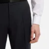Slim-Fit-Smoking-Hose aus Schurwoll-Serge