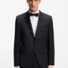 Slim-Fit-Smokingjacke aus Serge aus Schurwolle