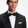 Slim-Fit-Smokingjacke aus Serge aus Schurwolle
