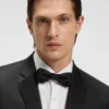 Slim-Fit-Smokingjacke aus Serge aus Schurwolle
