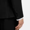 Slim-Fit-Smokingjacke aus Serge aus Schurwolle