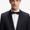 Slim-Fit-Smokingjacke aus Serge aus Schurwolle