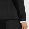 Slim-Fit-Smokingjacke aus Serge aus Schurwolle