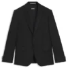 Slim-Fit-Smokingjacke aus Serge aus Schurwolle