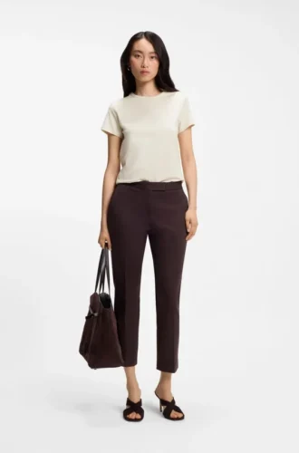 Slim-Fit-T-Shirt aus Baumwolljersey mit Double-B-Monogramm