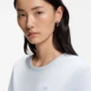 Slim-Fit-T-Shirt aus Baumwolljersey mit Double-B-Monogramm