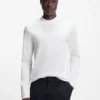 Slim-Fit-T-Shirt aus merzerisierter Baumwolle