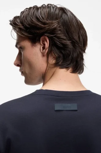 Slim-Fit-T-Shirt aus merzerisierter Baumwolle