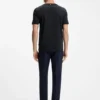 Slim-Fit-T-Shirt aus merzerisierter Baumwolle Slim-Fit-T-Shirt aus merzerisierter Baumwolle