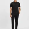 Slim-Fit-T-Shirt aus merzerisierter Baumwolle Slim-Fit-T-Shirt aus merzerisierter Baumwolle