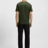 Slim-Fit-T-Shirt aus merzerisierter Baumwolle Slim-Fit-T-Shirt aus merzerisierter Baumwolle