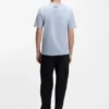 Slim-Fit-T-Shirt aus merzerisierter Baumwolle Slim-Fit-T-Shirt aus merzerisierter Baumwolle