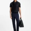 Slim-Fit-T-Shirt aus merzerisierter Baumwolle Slim-Fit-T-Shirt aus merzerisierter Baumwolle