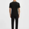 Slim-Fit-T-Shirt aus merzerisierter Baumwolle Slim-Fit-T-Shirt aus merzerisierter Baumwolle