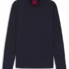 Slim-Fit-T-Shirt aus merzerisierter Baumwolle