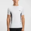 Slim-Fit-T-Shirt aus Mesh-Jersey mit Colour-Blocking Slim-Fit-T-Shirt aus Mesh-Jersey mit Colour-Blocking