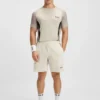 Slim-Fit-T-Shirt aus Mesh-Jersey mit Colour-Blocking