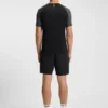 Slim-Fit-T-Shirt aus Mesh-Jersey mit Colour-Blocking