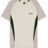 Slim-Fit-T-Shirt aus Mesh-Jersey mit Colour-Blocking