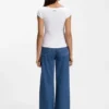 Slim-Fit-T-Shirt aus Stretch-Baumwolle mit Print