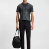 Slim-Fit-T-Shirt aus Stretch-Mesh mit Allover-Print Slim-Fit-T-Shirt aus Stretch-Mesh mit Allover-Print