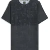 Slim-Fit-T-Shirt aus Stretch-Mesh mit Allover-Print Slim-Fit-T-Shirt aus Stretch-Mesh mit Allover-Print