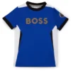 Slim-Fit-T-Shirt für Kinder mit Colour-Blocking und Markenlogo