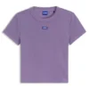 Slim-Fit-T-Shirt mit Logo-Applikation aus Stretch-Baumwolle
