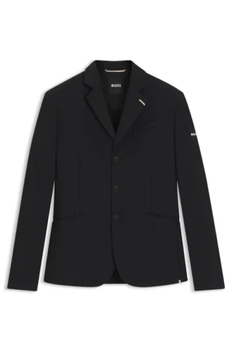 Slim-Fit-Turnierjacke im Reiterstil mit charakteristischen Details