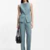 Slim-Fit-Weste aus Schurwolle