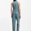 Slim-Fit-Weste aus Schurwolle