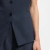 Slim-Fit-Weste aus Schurwolle
