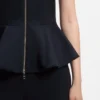 Slim-Fit-Weste mit Schößchen