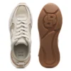 Sneaker aus Kunstwildleder mit Eidechsenprint