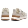 Sneaker aus Kunstwildleder mit Eidechsenprint