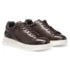 Sneaker aus Leder mit Gummisohle Sneaker aus Leder mit Gummisohle