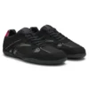Sneaker aus Mesh und Kunstwildleder