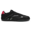 Sneaker aus Mesh und Kunstwildleder