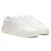 Sneaker aus Nappaleder mit goldfarbenem Logo