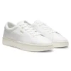 Sneaker aus Nappaleder mit goldfarbenem Logo Sneaker aus Nappaleder mit goldfarbenem Logo