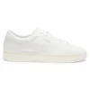 Sneaker aus Nappaleder mit goldfarbenem Logo Sneaker aus Nappaleder mit goldfarbenem Logo