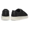 Sneaker aus Nappaleder mit goldfarbenem Logo